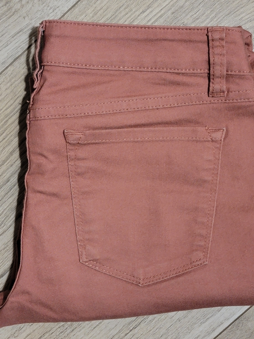 Prana High-Rise Skinny Jeans in Dusty Rose